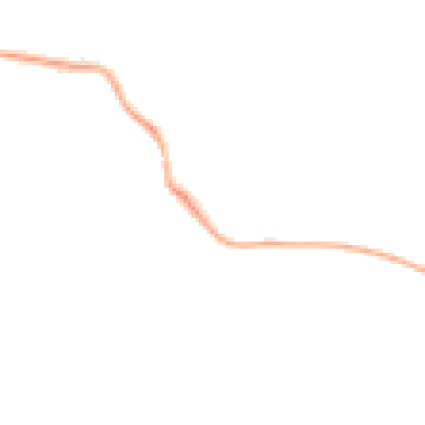 Night-time road noise heatmap for SP4 9DT