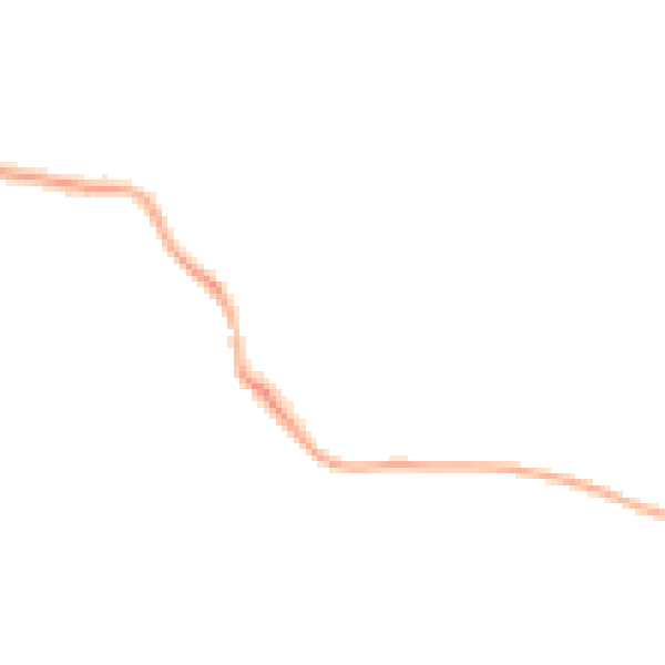 Night-time road noise heatmap for SP4 9DW