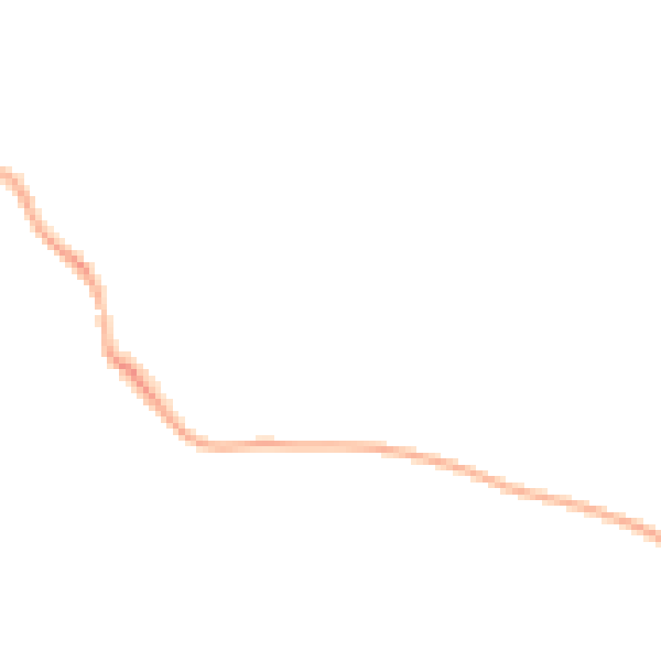 Night-time road noise heatmap for SP4 9EF