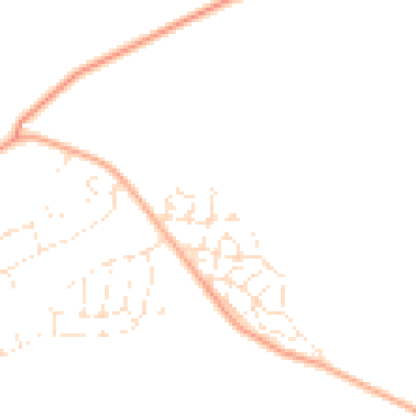Daytime road noise heatmap for SP4 9FF