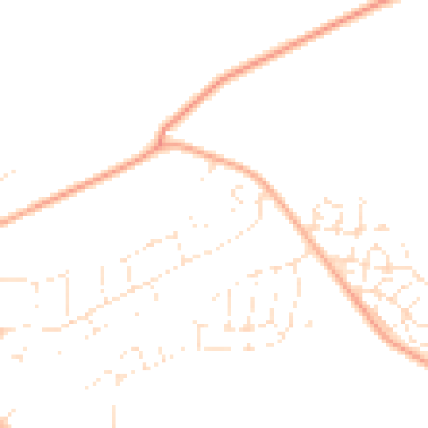 Daytime road noise heatmap for SP4 9HL