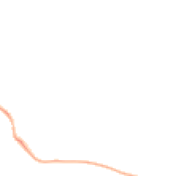 Night-time road noise heatmap for SP4 9HW