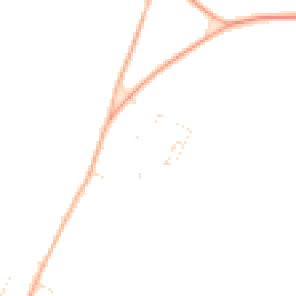 Daytime road noise heatmap for SP4 9LD