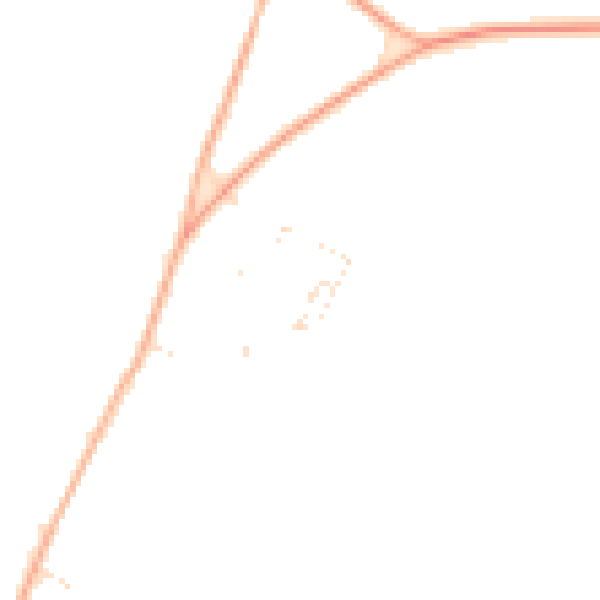 Daytime road noise heatmap for SP4 9LE