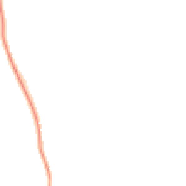 Night-time road noise heatmap for SP4 9PW