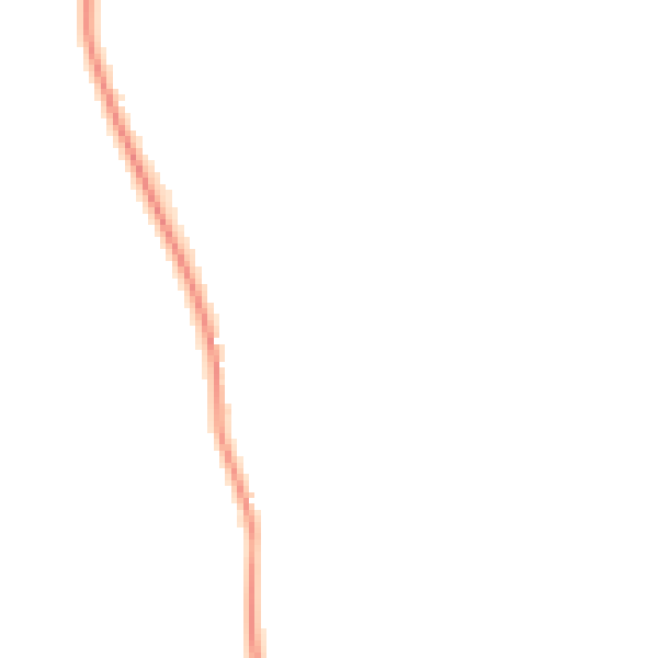 Night-time road noise heatmap for SP4 9QP