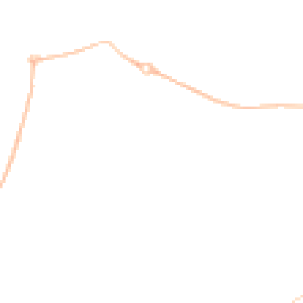 Night-time road noise heatmap for SR2 0AF