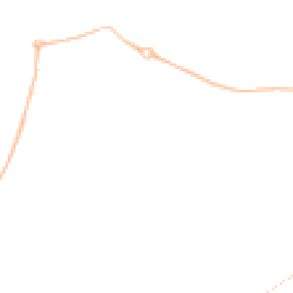 Night-time road noise heatmap for SR2 0AJ