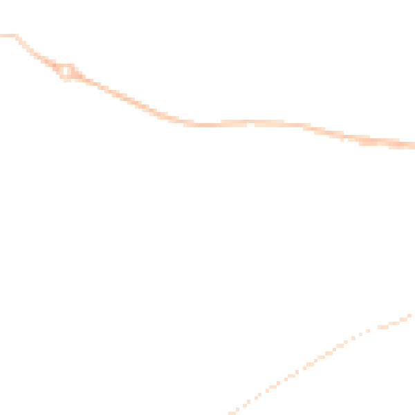 Night-time road noise heatmap for SR2 0BA