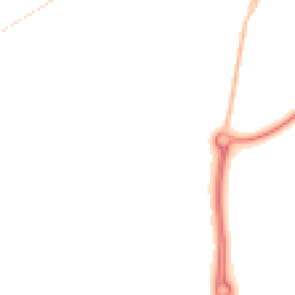 Night-time road noise heatmap for SR2 0FL