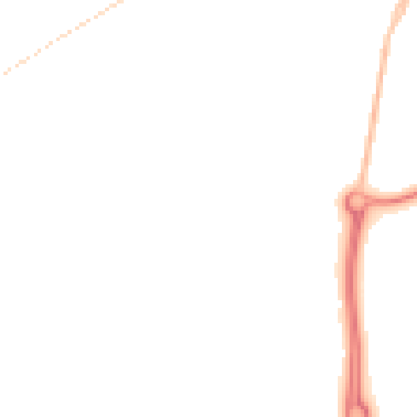 Night-time road noise heatmap for SR2 0FR