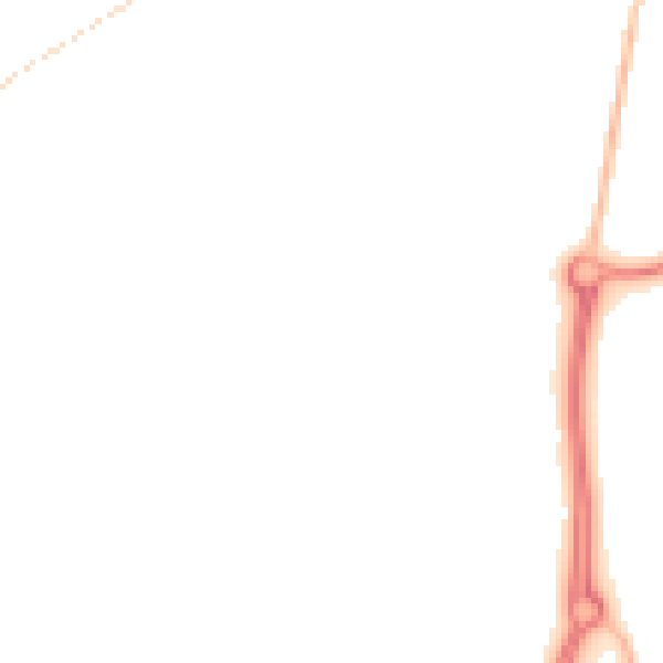 Night-time road noise heatmap for SR2 0FX