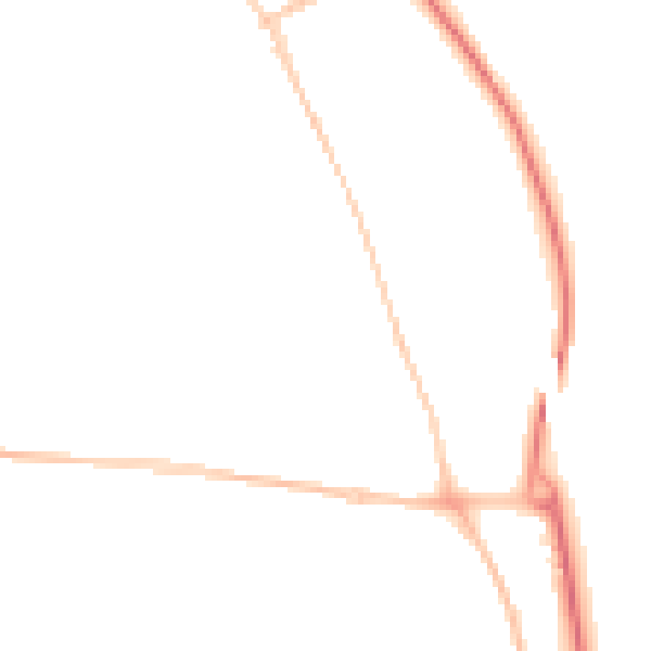 Night-time road noise heatmap for SR2 9SZ