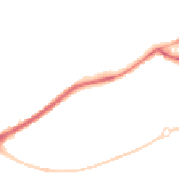 Night-time road noise heatmap for SR3 1AE
