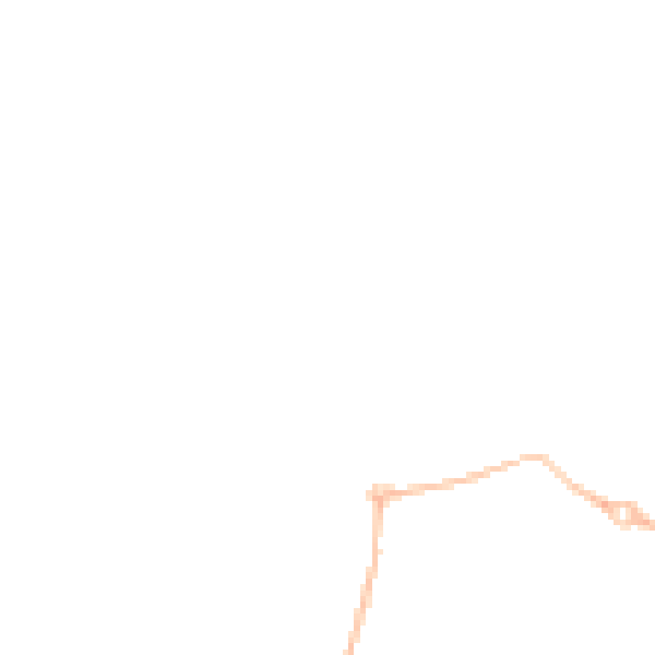 Night-time road noise heatmap for SR3 1DR
