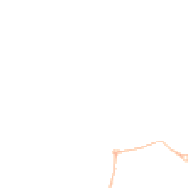Night-time road noise heatmap for SR3 1DS