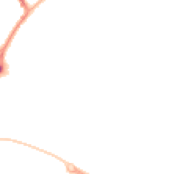 Night-time road noise heatmap for SR3 1YW