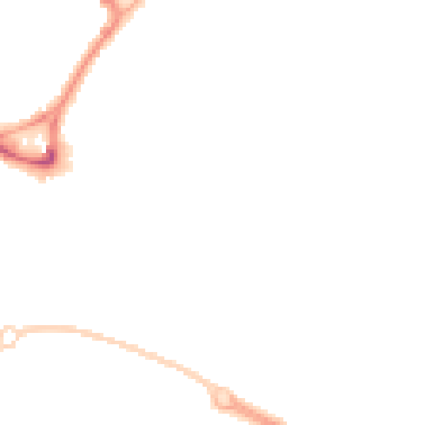Night-time road noise heatmap for SR3 1YX