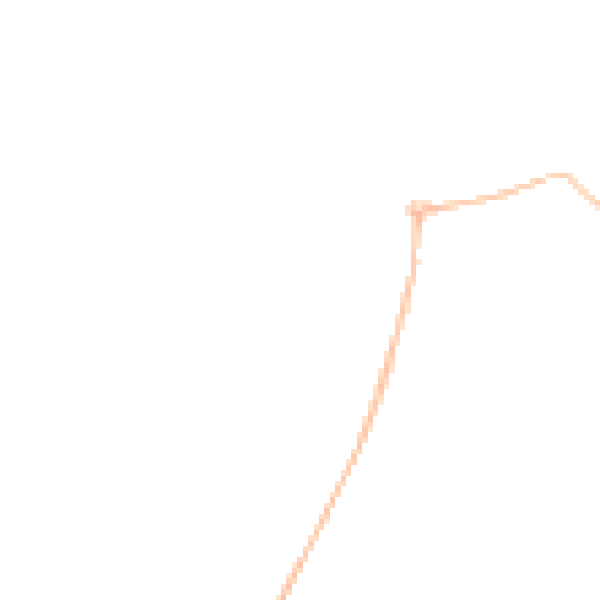Night-time road noise heatmap for SR3 2EF