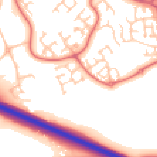 Daytime road noise heatmap for SR3 2FR