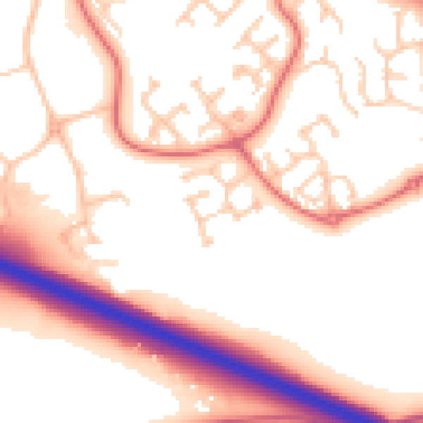 Daytime road noise heatmap for SR3 2FW
