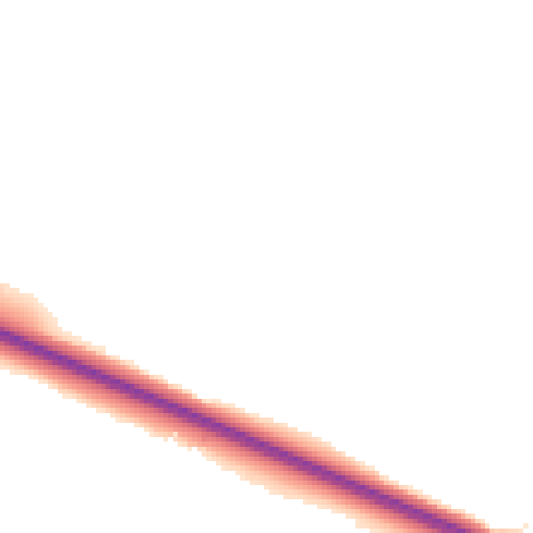 Night-time road noise heatmap for SR3 2FW