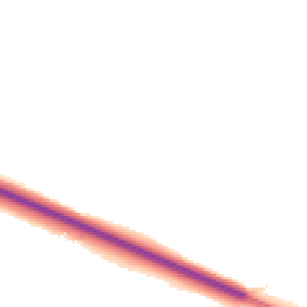 Night-time road noise heatmap for SR3 2GA
