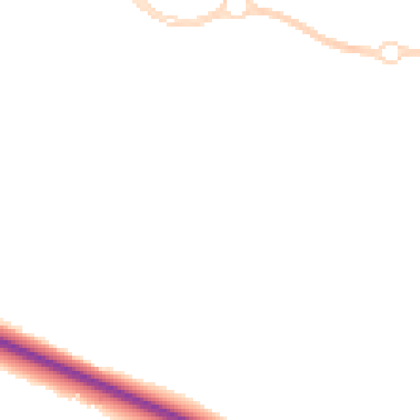 Night-time road noise heatmap for SR3 2NS
