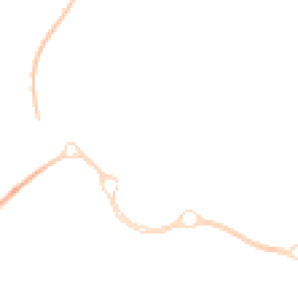 Night-time road noise heatmap for SR3 2SZ