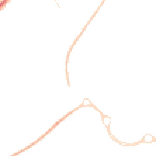 Night-time road noise heatmap for SR3 3ES