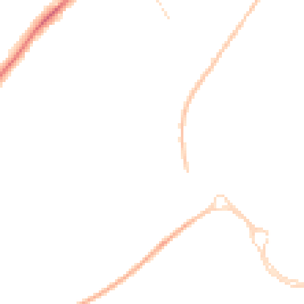 Night-time road noise heatmap for SR3 3EU