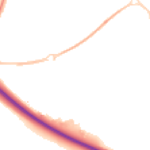 Night-time road noise heatmap for SR3 3XL