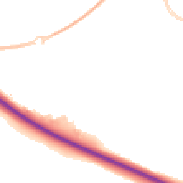 Night-time road noise heatmap for SR3 3XN