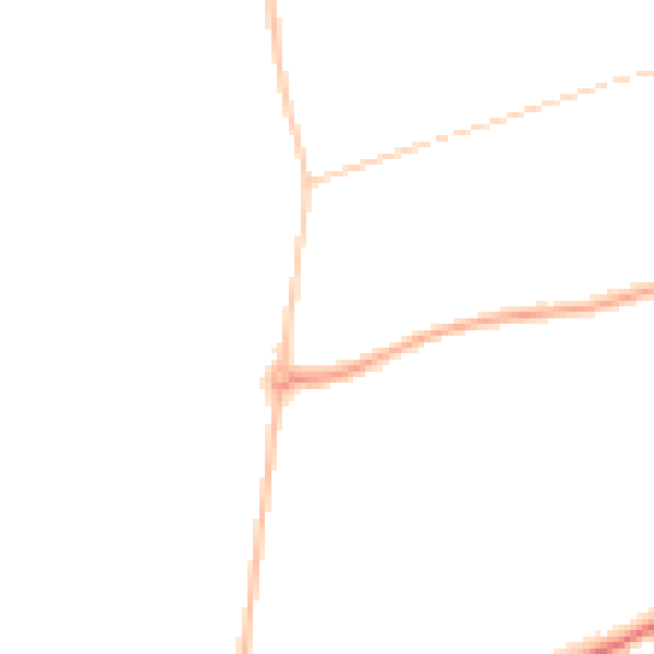 Night-time road noise heatmap for SR4 0BL
