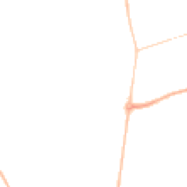 Night-time road noise heatmap for SR4 0BT
