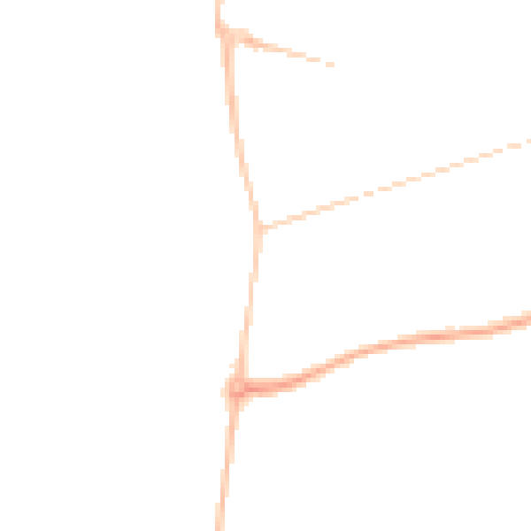 Night-time road noise heatmap for SR4 0BY