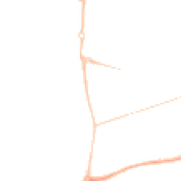 Night-time road noise heatmap for SR4 0DL