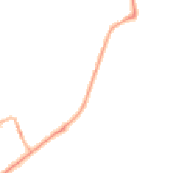 Night-time road noise heatmap for SR6 0EU