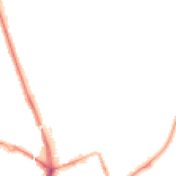 Night-time road noise heatmap for SR6 0HJ