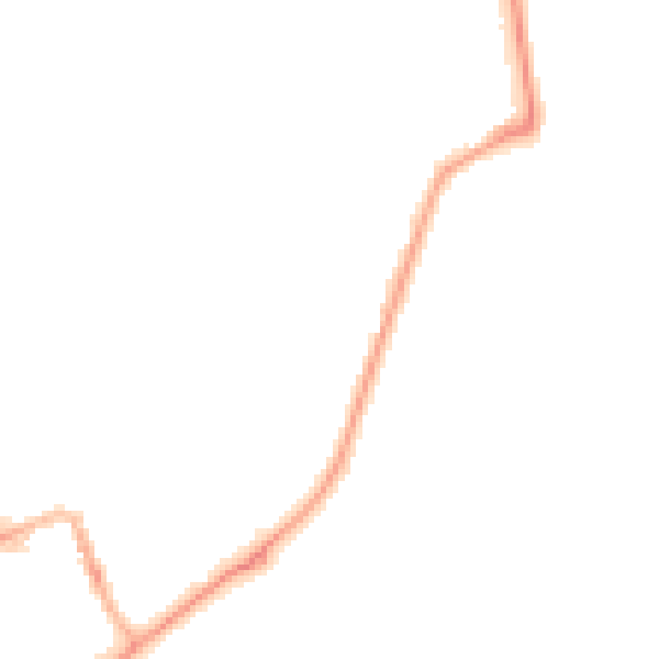 Night-time road noise heatmap for SR6 0HP