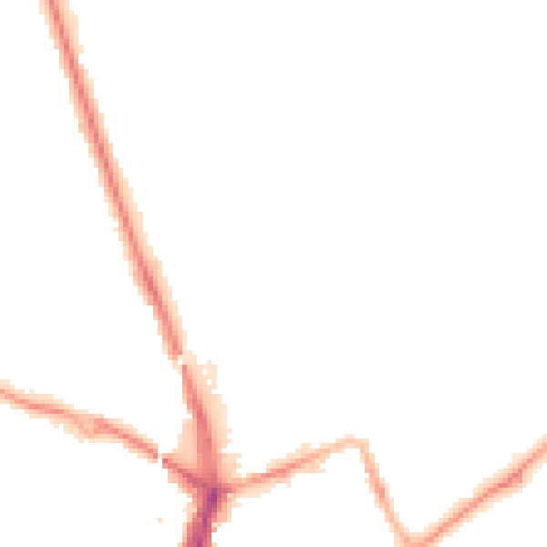 Night-time road noise heatmap for SR6 0HU