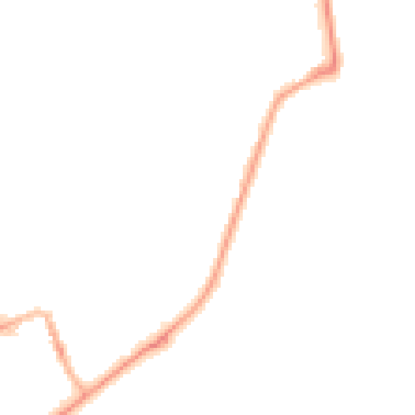 Night-time road noise heatmap for SR6 0HW