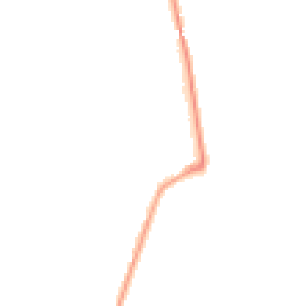 Night-time road noise heatmap for SR6 0PD