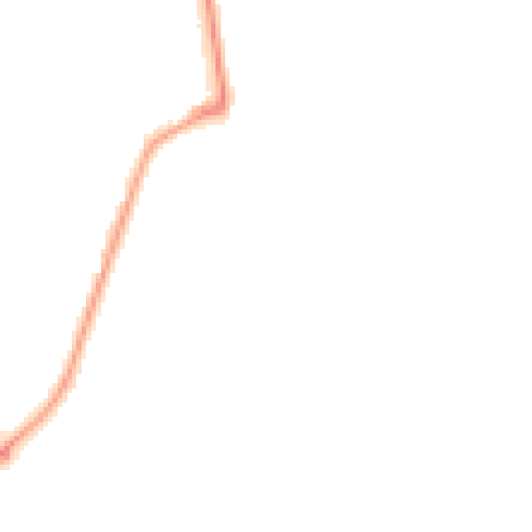 Night-time road noise heatmap for SR6 0RG