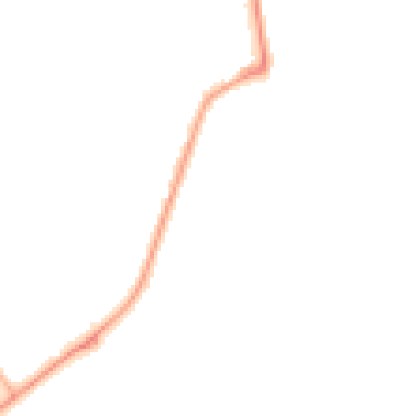 Night-time road noise heatmap for SR6 0RN