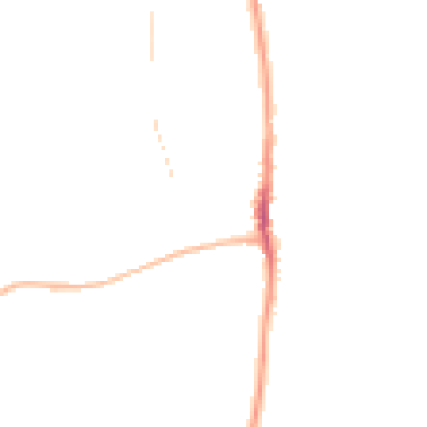 Night-time road noise heatmap for SR6 7BN