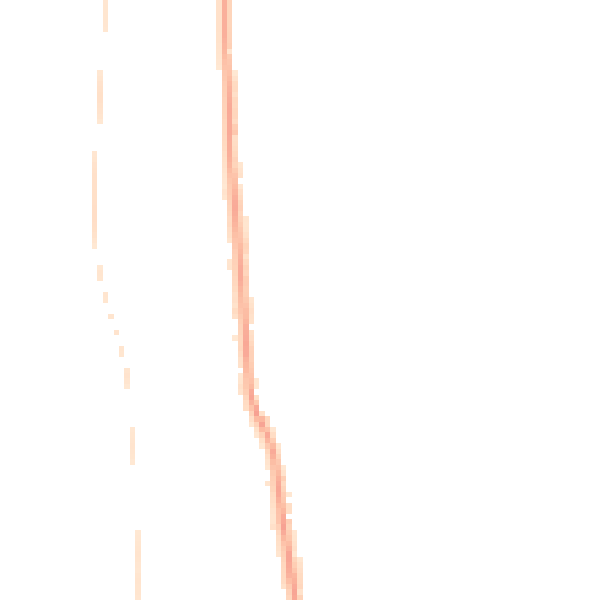 Night-time road noise heatmap for SR6 7HT