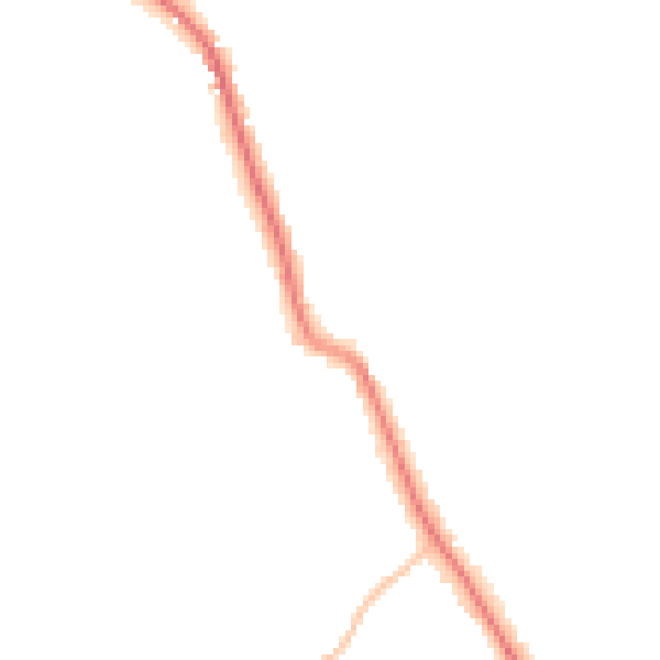 Night-time road noise heatmap for SR6 7QD
