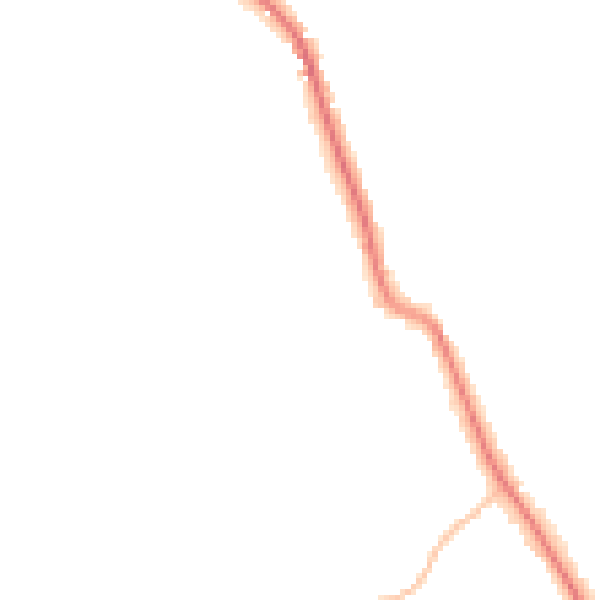 Night-time road noise heatmap for SR6 7QJ