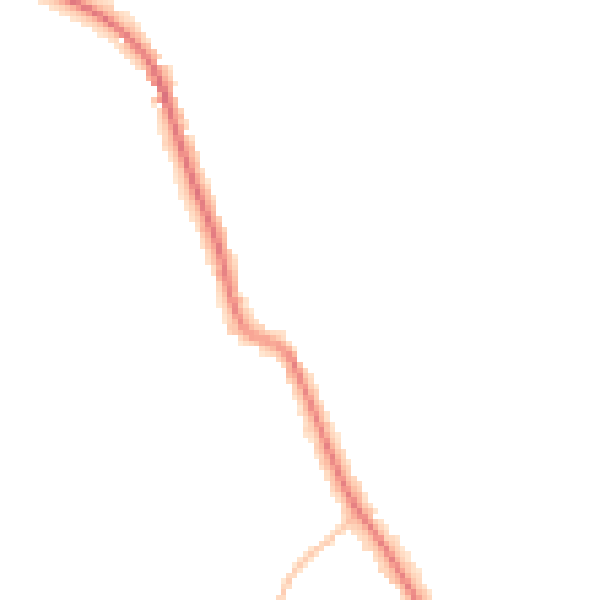 Night-time road noise heatmap for SR6 7UZ